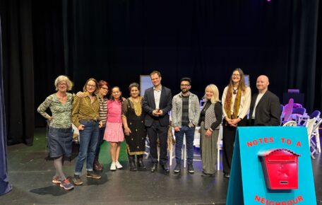 The Seat at Our Table team together with participants of the Creative Conversations and PErsian Tea talk.