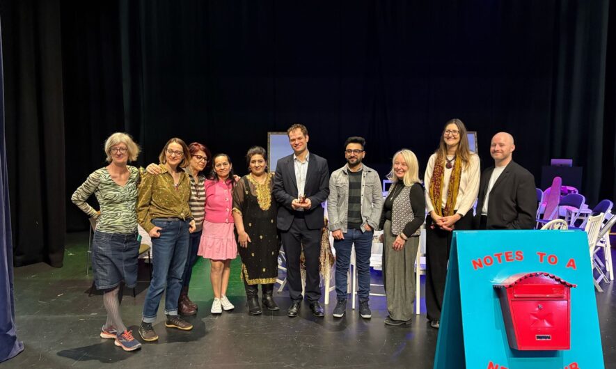 The Seat at Our Table team together with participants of the Creative Conversations and PErsian Tea talk.